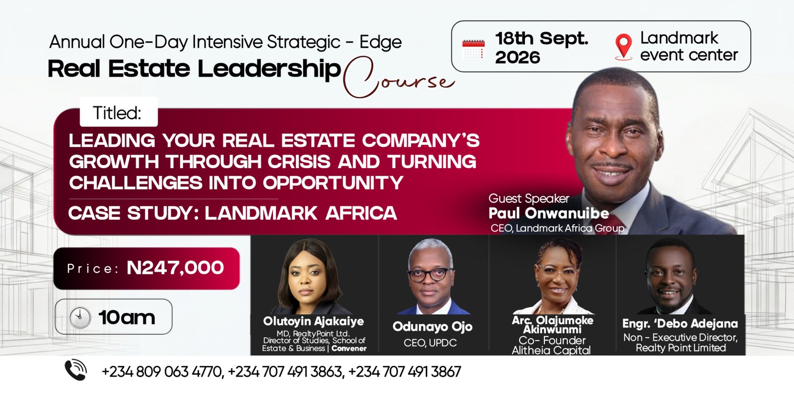Real Estate Leadership Course